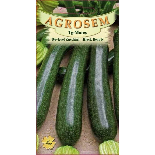 Dovlecel Zucchini seminte - Cucurbita pepo Black Beauty Dovlecel Zucchini seminte - Cucurbita pepo Black Beauty