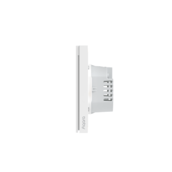 AQARA Умный настенный выключатель H1 EU(без нейтрали , 2 клавиши), модель WS-EUK02