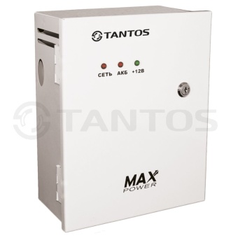 ББП-80 Max Tantos Источник вторичного электропитания резервированный 12В 8А (макс 8.3А) под акб.12В 