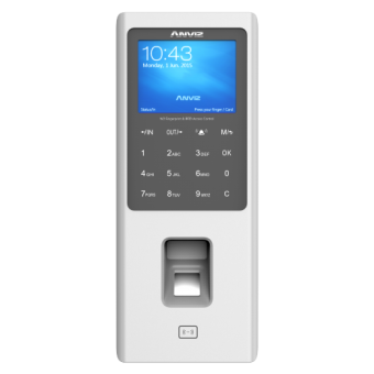 ANVIZ W2-ID PRO белый.Профессиональный биометрический терминал СКД и УРВ со считывателем