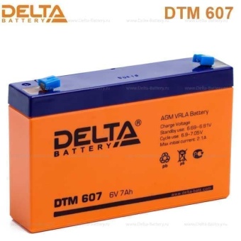 DTM 607 Delta Аккумуляторная батерея 