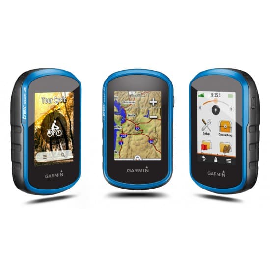 GARMIN ETREX TOUCH 25 - Turistická navigácia a Data Logger + Topografické mapy Európy