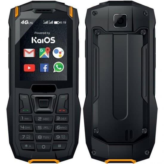 4G Tlačidlový ergonomický, odolný dual SIM mobilný telefón, dlhá výdrž batérie, WiFi, GPS, Glonass