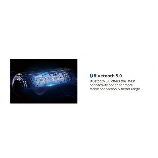 40W Prenosný reproduktor, Bluetooth 5.0, počasiu odolný, dlhá výdrž batérie, zvukový ekvalizér