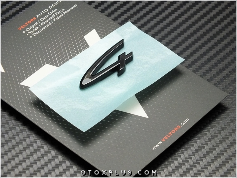 Porsche Black / Siyah Taycan 4 Bagaj Yazı Logo Amblem Porsche Black / Siyah Taycan 4 Bagaj Yazı Logo Amblem