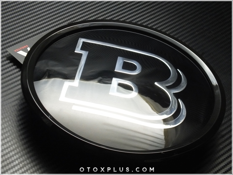 Mercedes BRABUS Ön Izgara Brabus Logo Amblem Mercedes BRABUS Ön Izgara Brabus Logo Amblem