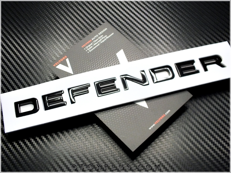 Land Rover Yeni Nesil DEFENDER Yazı Logo Amblem Land Rover Yeni Nesil DEFENDER Yazı Logo Amblem
