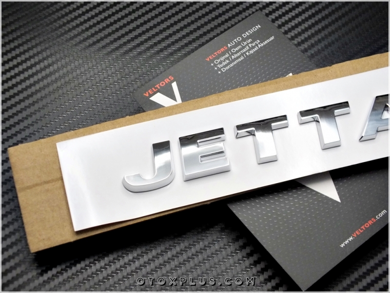 VW Jetta Bagaj Yazı Logo Amblem VW Jetta Bagaj Yazı Logo Amblem
