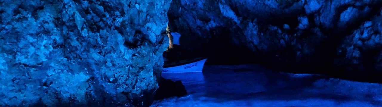 Blue Cave Bisevo,  Croatia