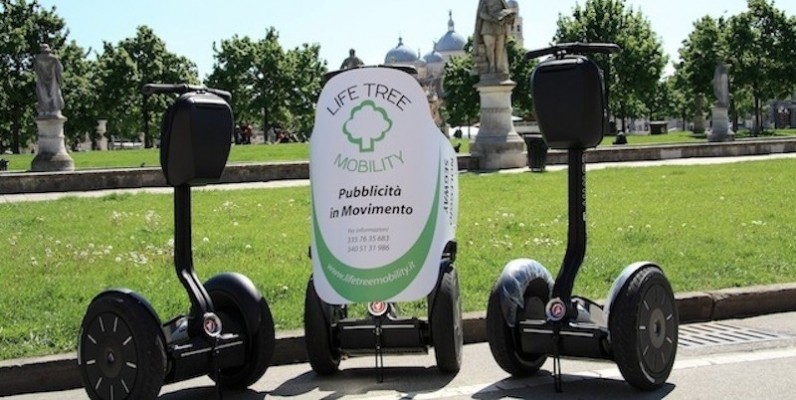 Segway in den Euganeischen Hügel