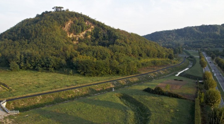 Archäologische Zone von Colle di Berta von Montegrotto Terme