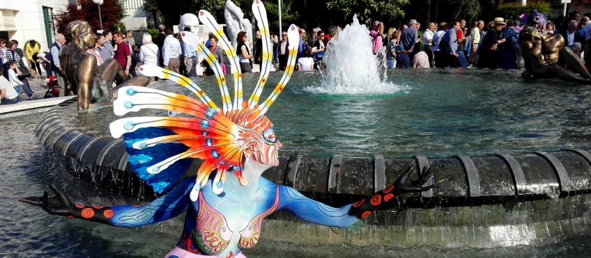 Bodypainting Festival ad Abano Terme
