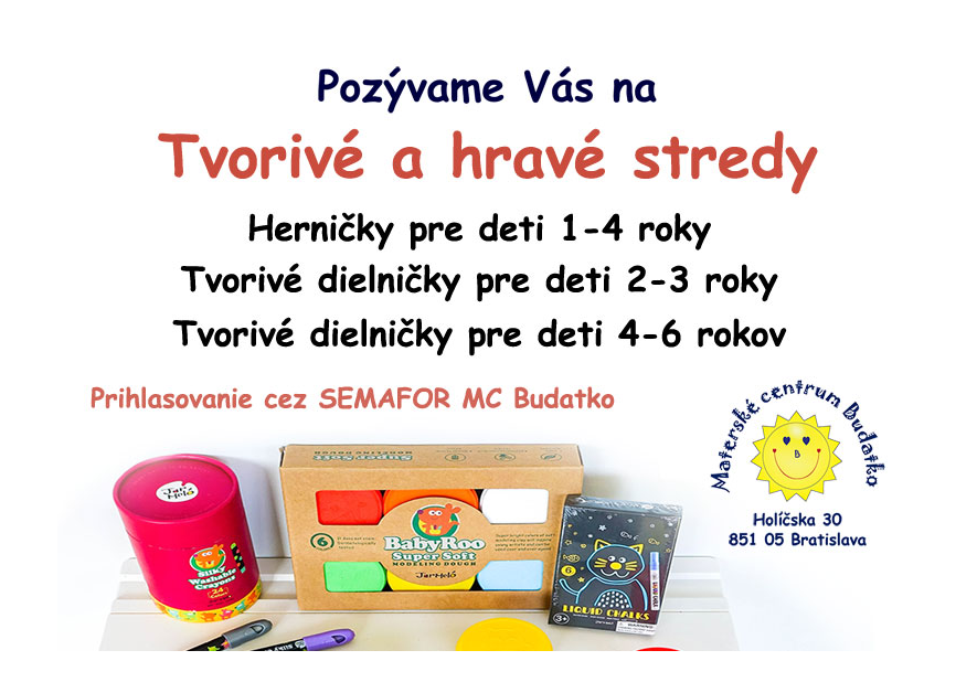 Hranie a tvorivky s MC Budatko
