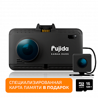 Видеорегистратор с радар-детектором Fujida Karma Duos WiFi 2Ch по низкой цене в наличии