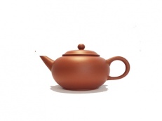 Shui Ping type Teapot - red - 130 ml