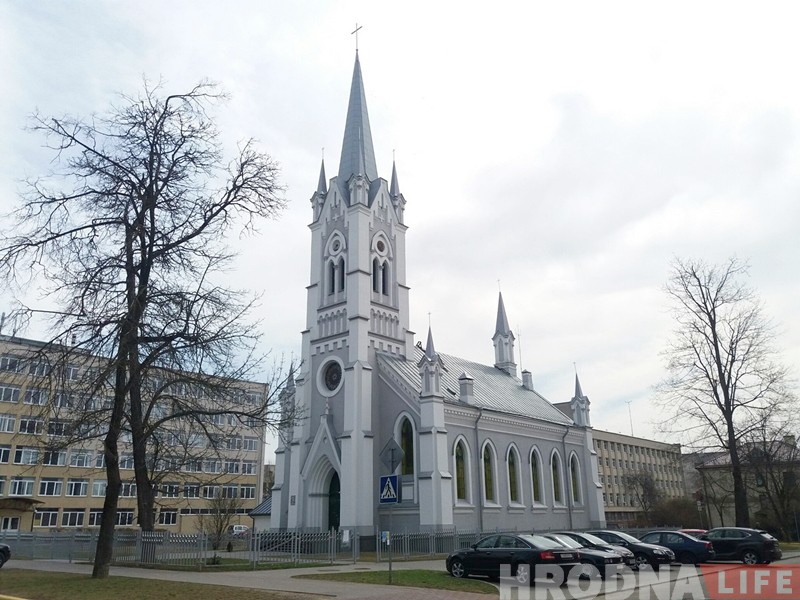 Часы на гродненской кирхе появятся летом. Алтарь привезут из Германии, если не помешает пандемия