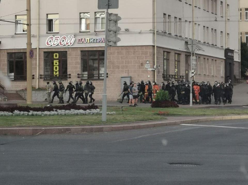 Вечер после выборов президента: онлайн из Гродно