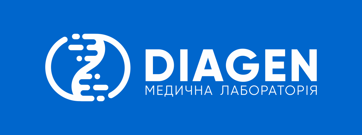 Медична лабораторія DIAGEN logo Медична лабораторія DIAGEN - логотип. Контакти, телефони, адреси пунктів. Розклад роботи медичних центрів DIAGEN/