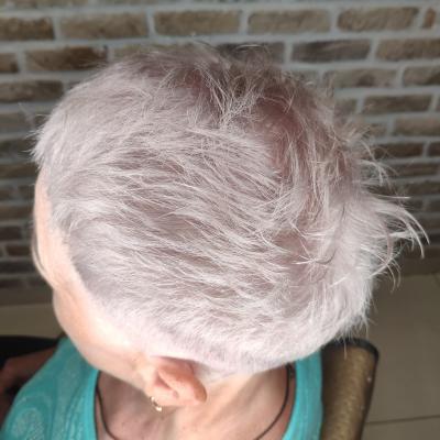 Пикси блонд (pixie blonde haircut)