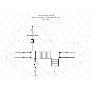 Детский игровой комплекс Юпитер КБ