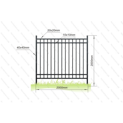 Парковое ограждение №2