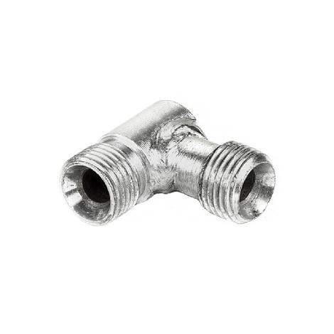 Штуцер для РВД соединительный угловой 22/22 (М18х1.5-М18х1.5)