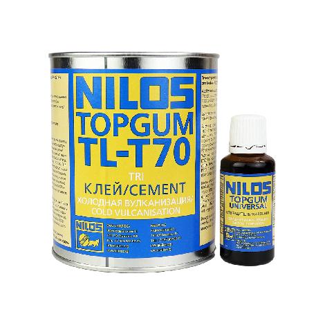 Двухкомпонентный клей Nilos TL-T70 H0257 (банка 1кг. + отвердитель 35 гр.)