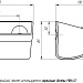 Ковш норийный полимерный МАСТУ 025 (150*85*130 мм) превью 3