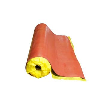 Резина для защиты от износа 6*2000 мм Red 45 Sh, с CN-слоем