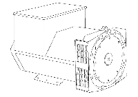 Генератор Weiman WT-164C 10KW 4P 400/50 SAE 4-7.5