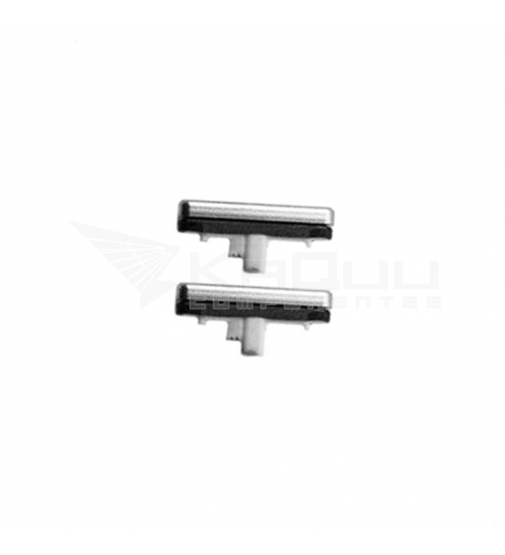 Set botones encendido y volumen para Samsung Galaxy A3 2017 A320F PLATA Set botones encendido y volumen para Samsung Galaxy A3 2017 A320F PLATA