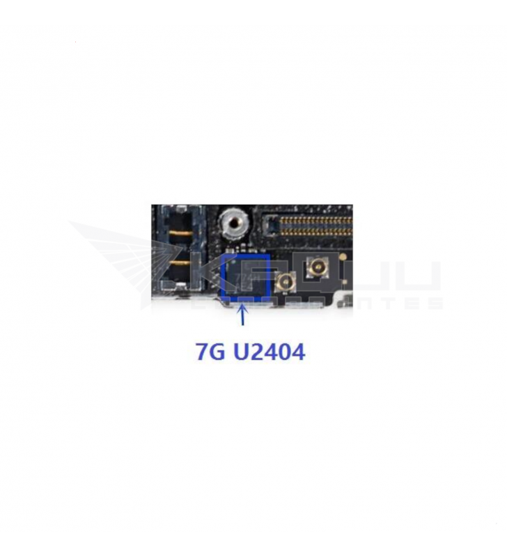 Ic Chip Giroscopio Gyro Acelerometro U2401 U2404 para Iphone 7 7+ Plus MPU-6900 Ic Chip Giroscopio Gyro Acelerometro U2401 U2404 para Iphone 7 7+ Plus MPU-6900