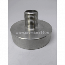 Переходник на Еврокуб с мелкой резьбой М60 (2") на 1/2