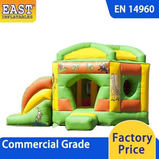 Pentagon Jungle Bouncy Castle