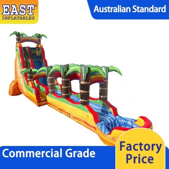 Palm Tree Inflatable Water Slide