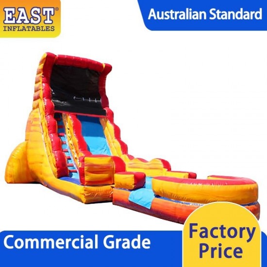 Volcano Inflatable Water Slide