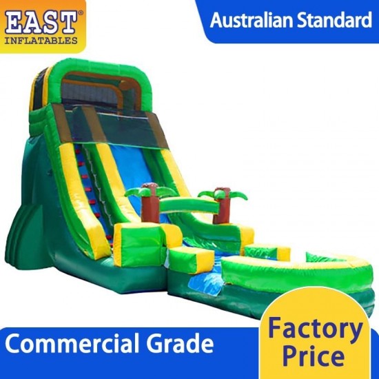 Tropical Inflatable Water Slide