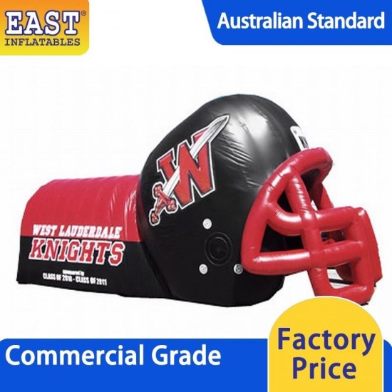 Giant Inflatable Football Helmet Tunnel