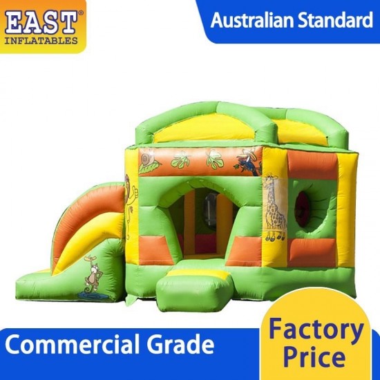 Pentagon Jungle Bounce House