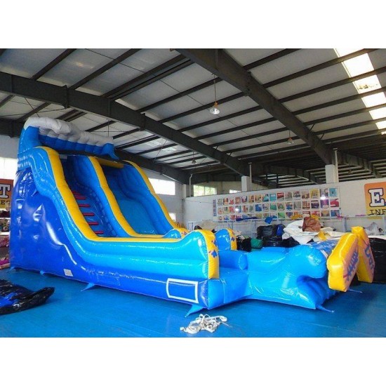 Wipeout Inflatable Water Slide