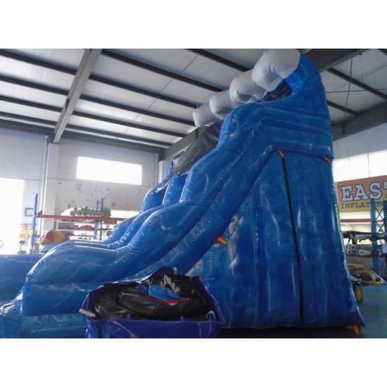 Blue Wave Dual Water Slide