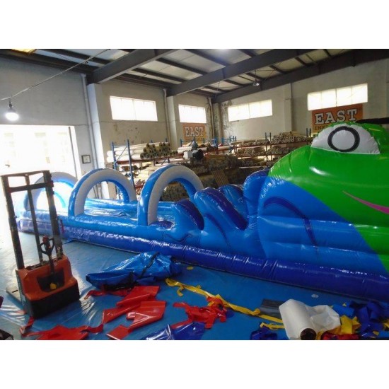 Crocodile Inflatable Water Slide