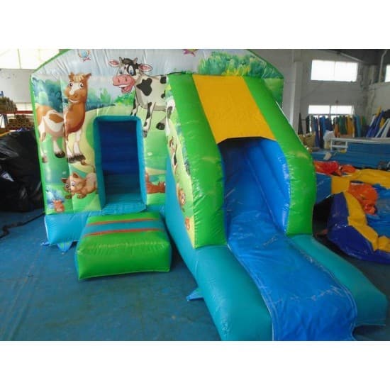 Farm Bounce House Slide