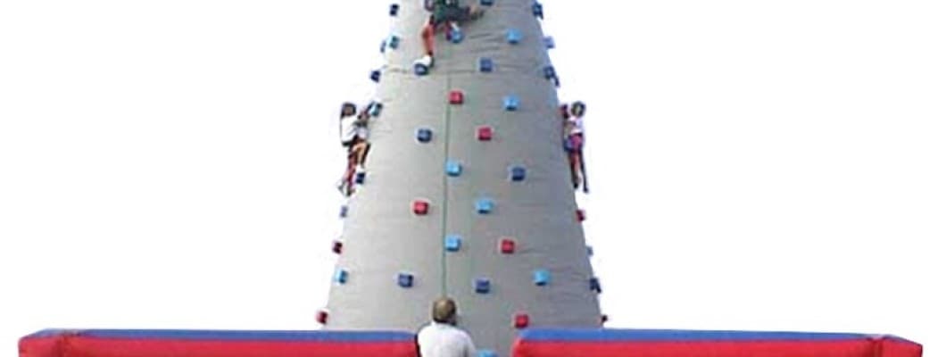 What’s the Inflatable Climb Wall?