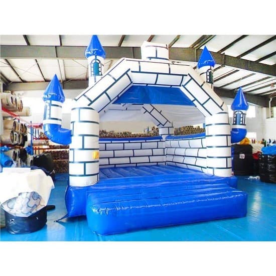 Camelot Bouncy Castle Blue/White