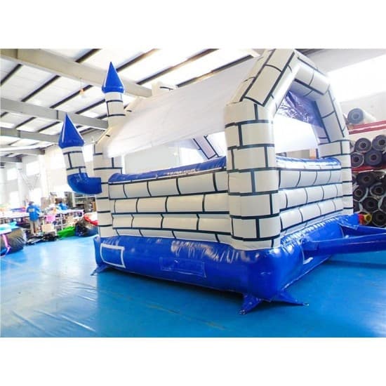 Camelot Bouncy Castle Blue/White