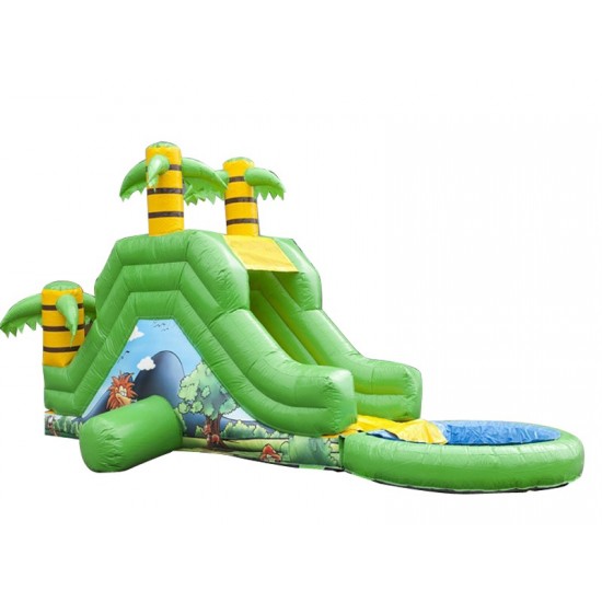 Inflatable Garden Slide Jungle