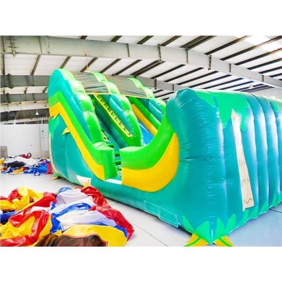 Inflatable Tropical Theme Commercial Slide