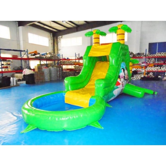 Inflatable Garden Slide Jungle