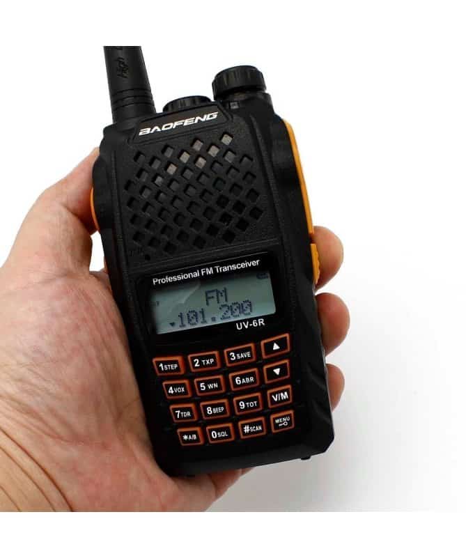 Baofeng UV-6R 5 Ватт рация c гарнитурой, VHF (136—174 МГц) и UHF (400-520 МГц) | Pofung Baofeng UV-6R 5 Ватт рация c гарнитурой, VHF (136—174 МГц) и UHF (400-520 МГц) | Pofung